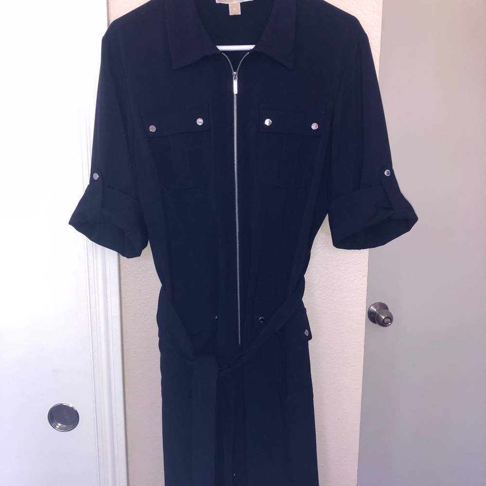 Michael Kors Military Style Dress